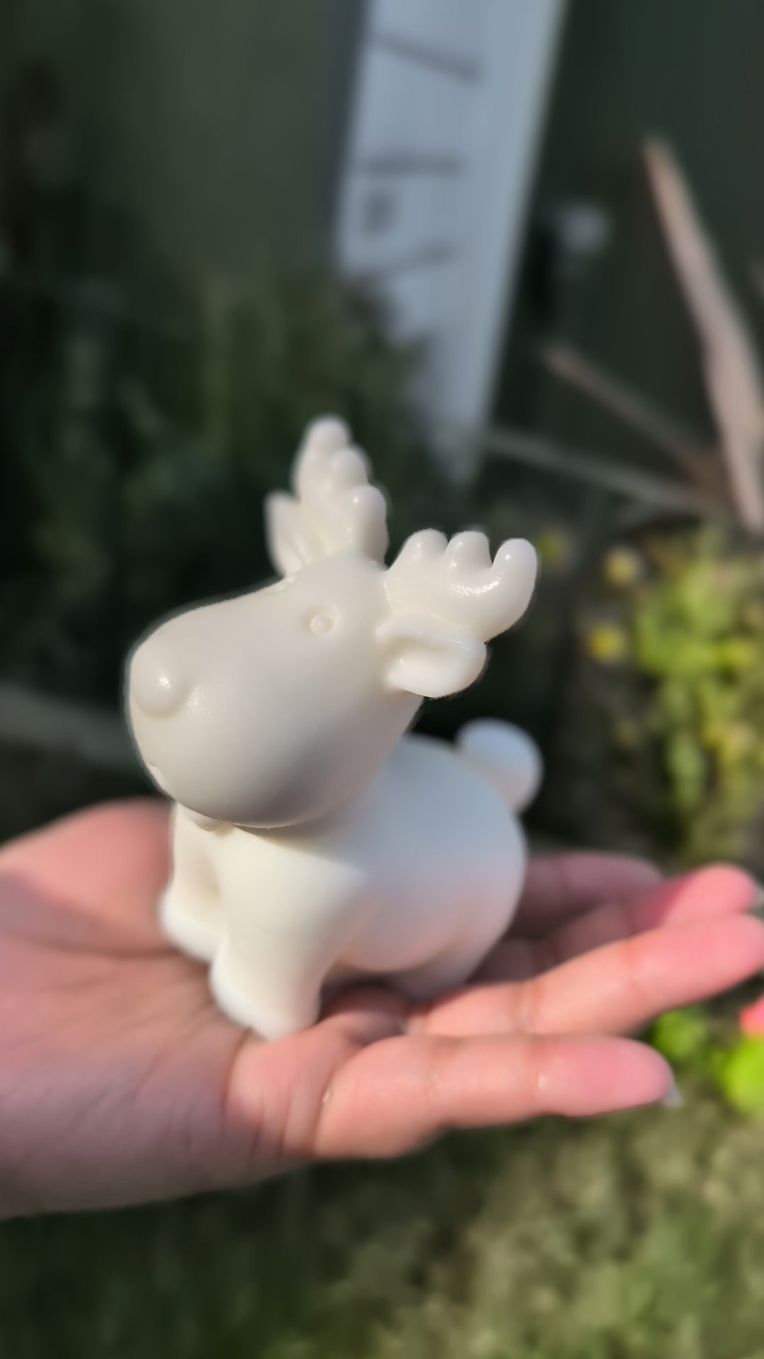 Jabon reparador hidratante diseño de reno