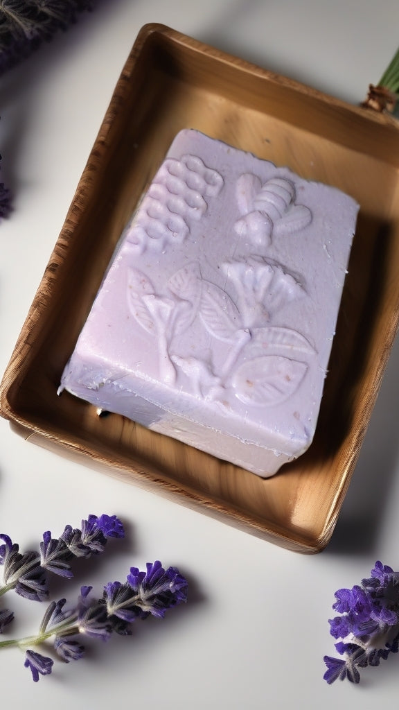 NATURAL SOAP (LAVENDER. & OAT)
