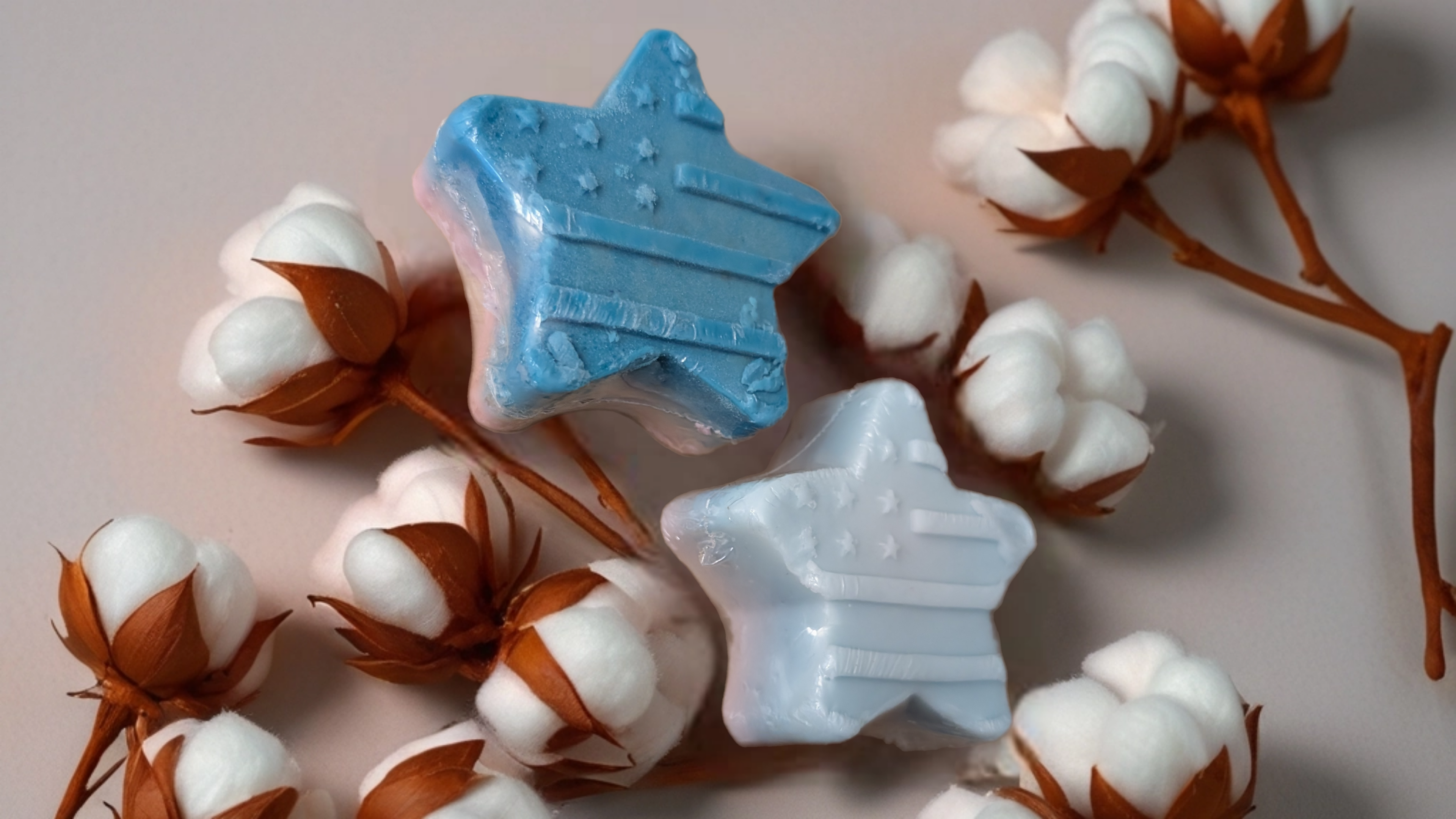 5 NATURAL SOAP (USA FLAG THEME OAT)